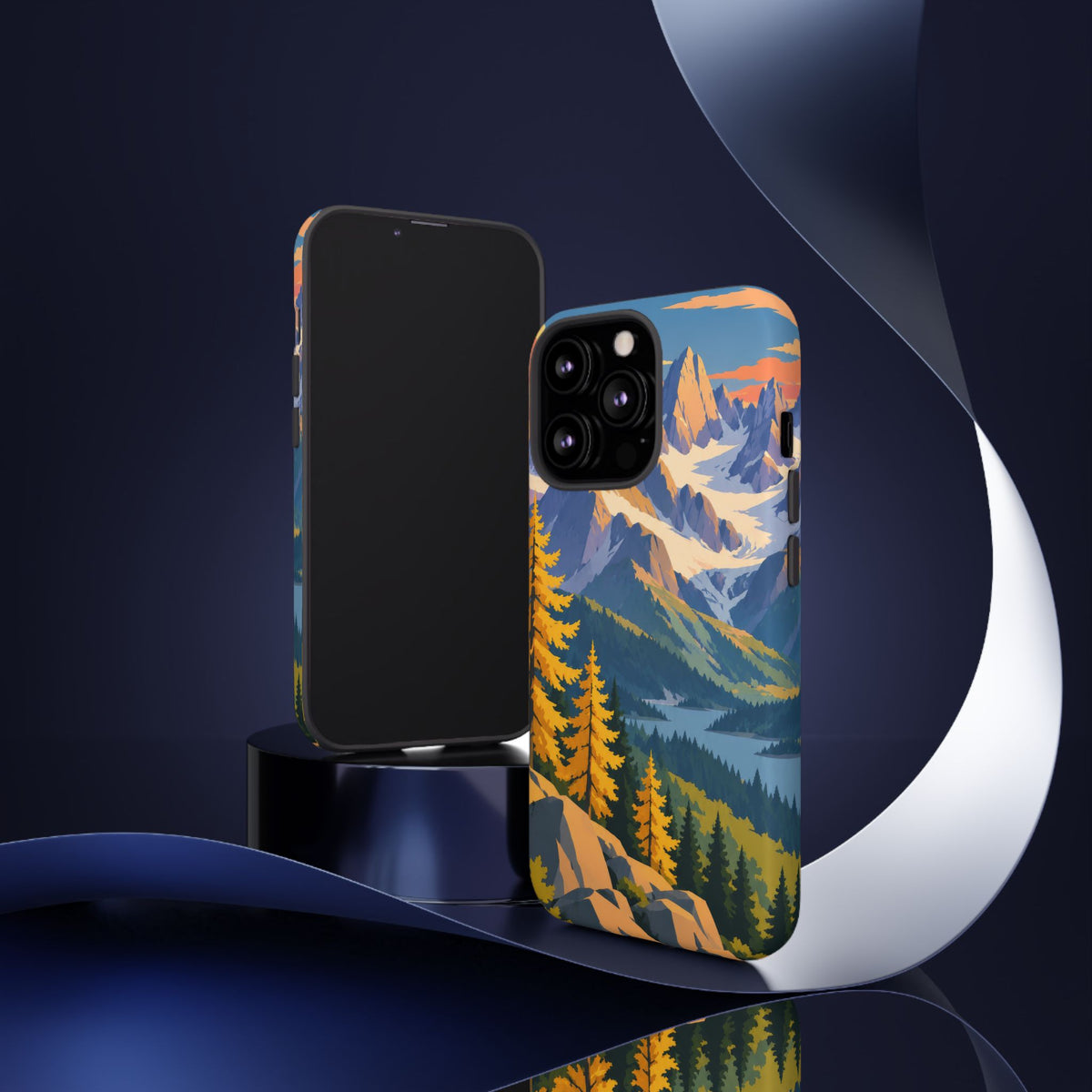 Cascades — Alpine Spires iPhone Tough Case