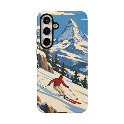 Swiss Skiing — Downhill Arc Samsung Galaxy Tough Case