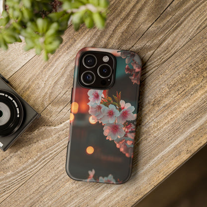 Kyoto Blossom Lanterns iPhone Tough Phone Case