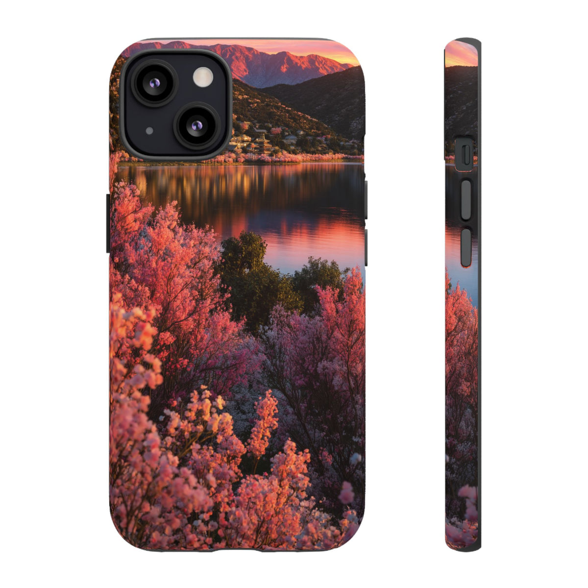 Alpine Bloom Lake iPhone Tough Phone Case