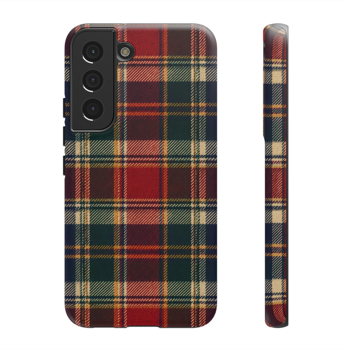 Highland Holiday Samsung Galaxy Tough Case | christmas plaid