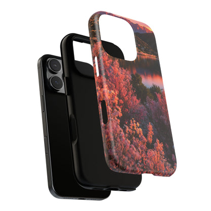 Alpine Bloom Lake iPhone Tough Phone Case