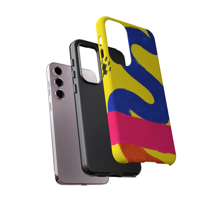 Offbeat Samsung Galaxy Tough Case | Abstract Color Block Art