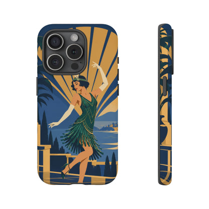 1920s Flapper — Jazz After Dark iPhone Tough Case