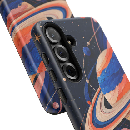 Cosmic Cut Paper Samsung Galaxy Tough Case | modern space