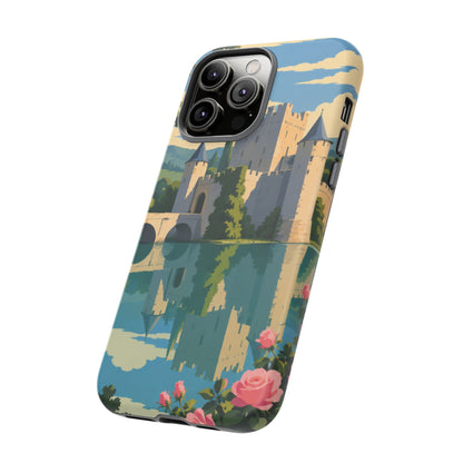 English Castle — Moat and Roses iPhone Tough Case