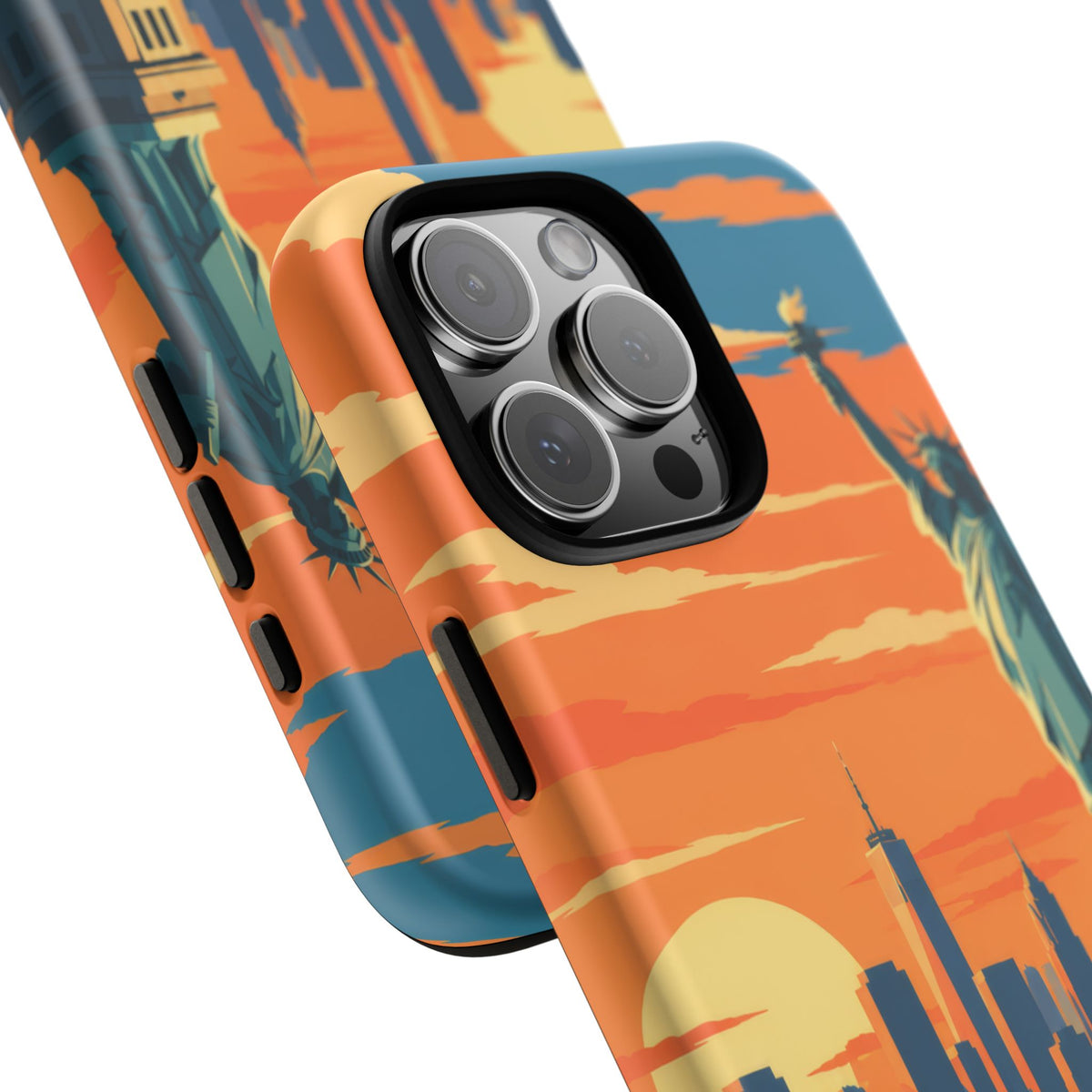 New York City — Harbor Liberty iPhone Tough Case