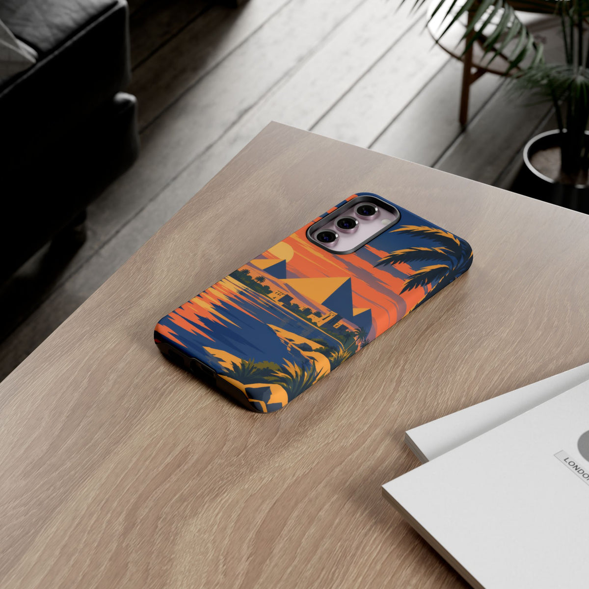 The Pyramids — Nile Dusk Samsung Galaxy Tough Case