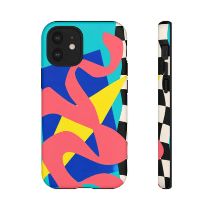 Cut Loose iPhone Tough Case | Retro Abstract Art
