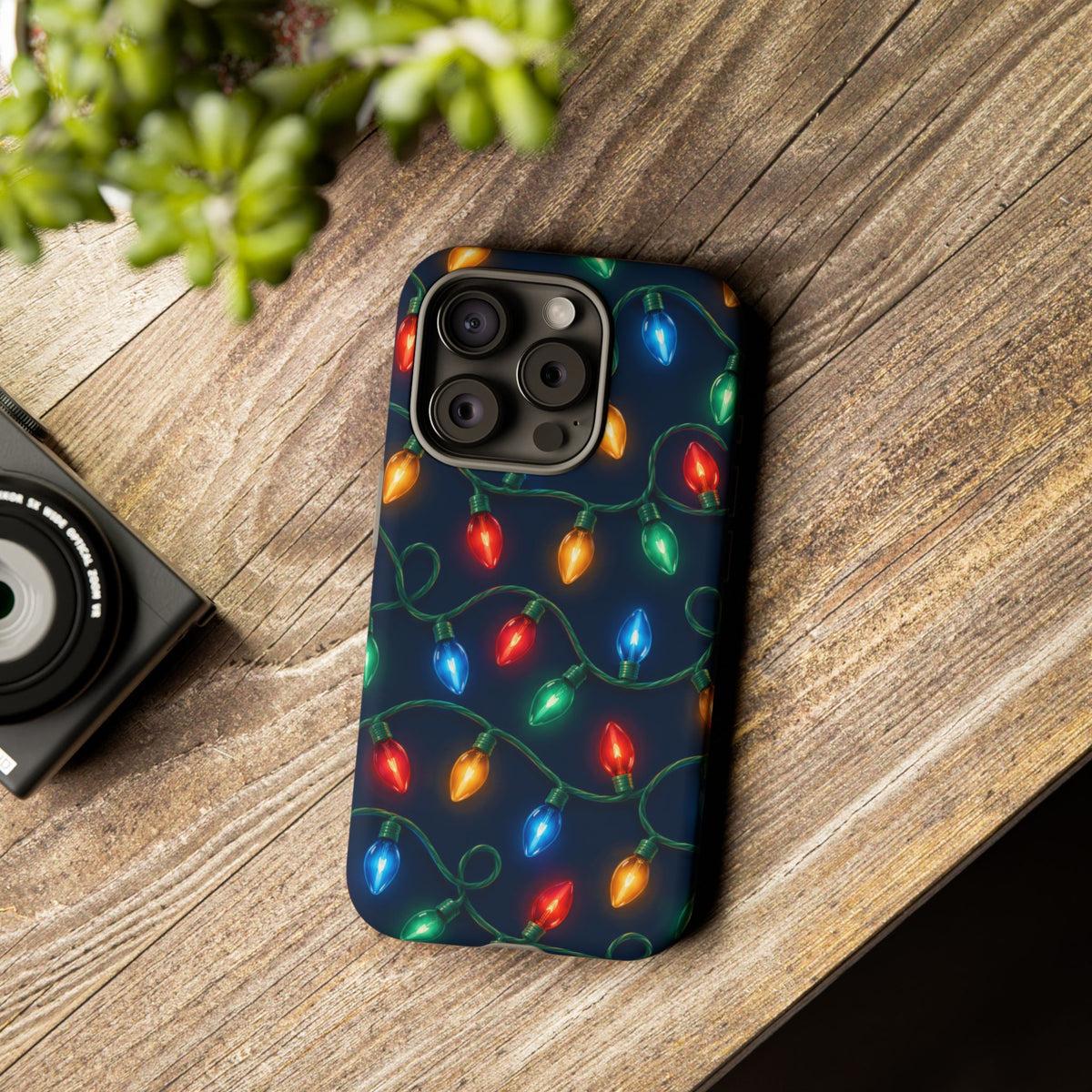 Twinkle After Dark iPhone Tough Case | christmas lights