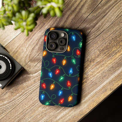 Twinkle After Dark iPhone Tough Case | christmas lights