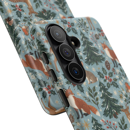 Winter Woodland Gathering Samsung Galaxy Tough Case | woodland christmas