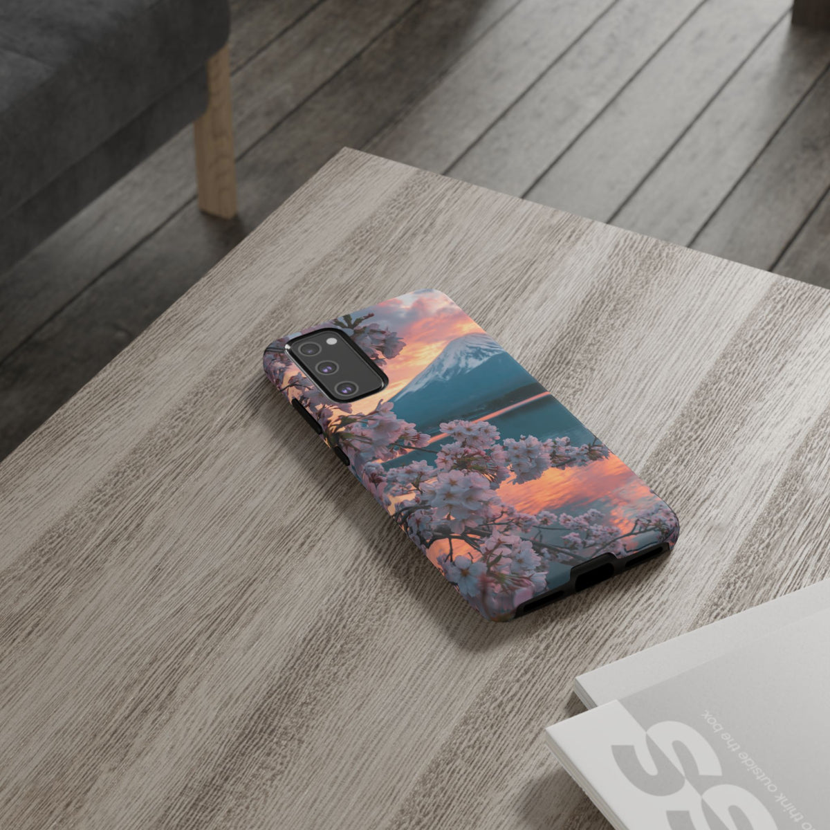 Fuji Petal Reflection Samsung Galaxy Tough Phone Case