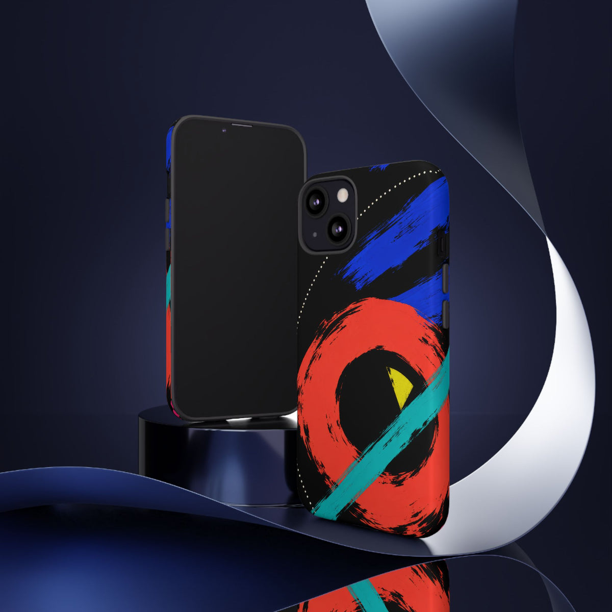 After Hours iPhone Tough Case | Abstract Orbital Art