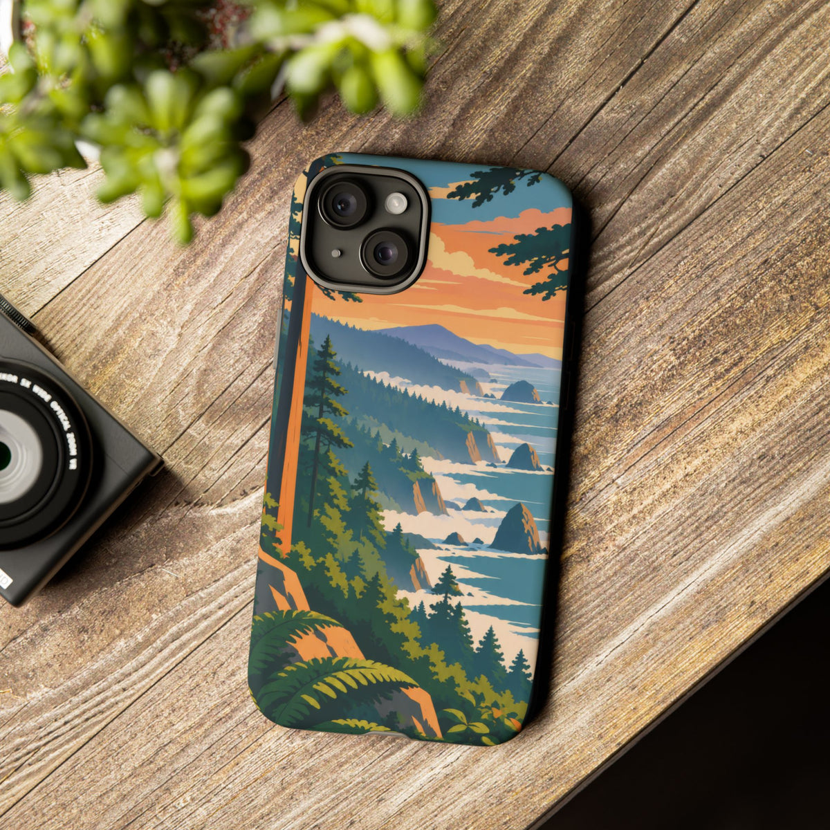 Redwoods — Coastal Giants iPhone Tough Case