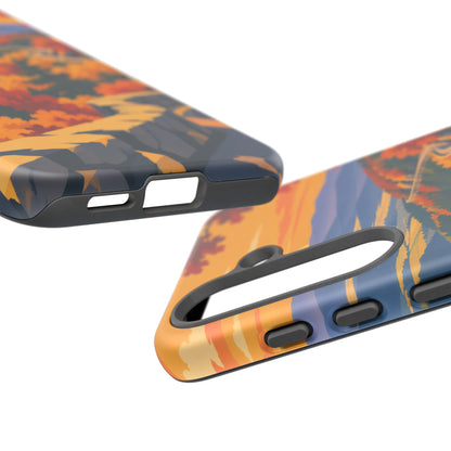 Skyline Drive — Overlook Gold Samsung Galaxy Tough Case