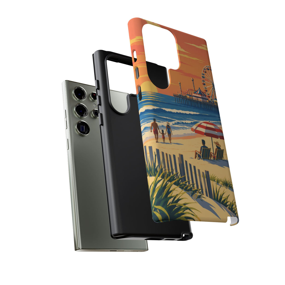 New Jersey Shore — Boardwalk Summer Samsung Galaxy Tough Case