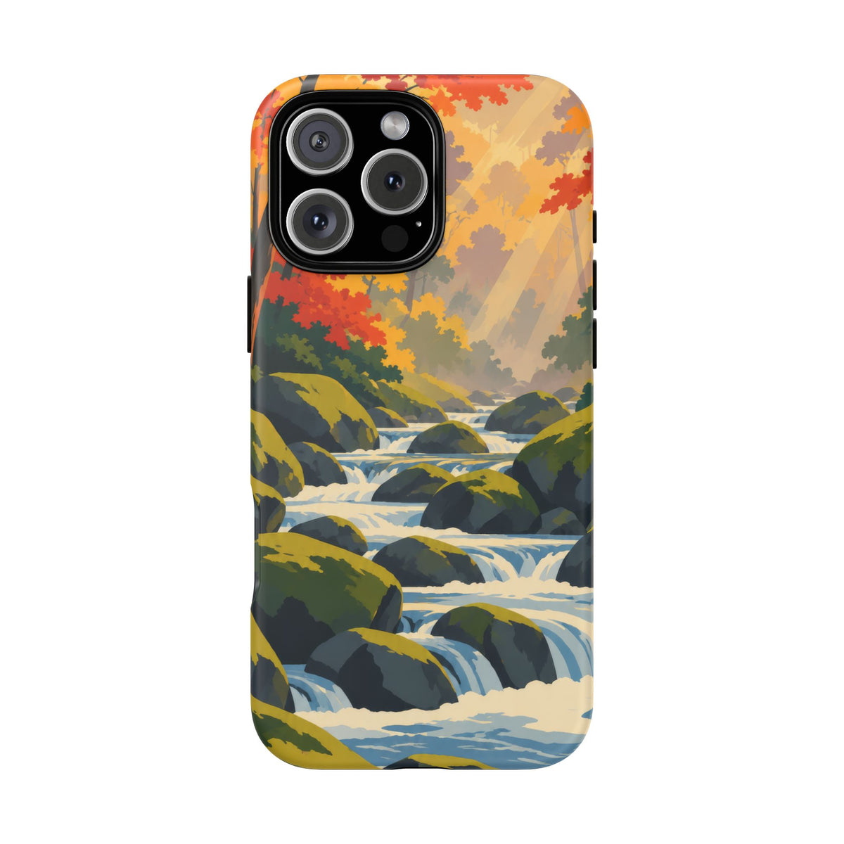 Great Smoky Mountains — Autumn Creek iPhone Tough Case