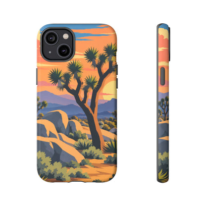 Joshua Tree — Desert Silhouettes iPhone Tough Case