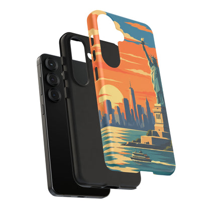 New York City — Harbor Liberty Samsung Galaxy Tough Case