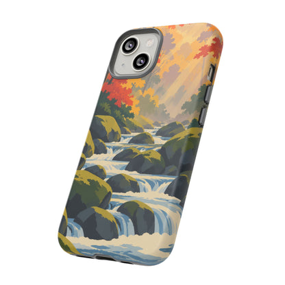 Great Smoky Mountains — Autumn Creek iPhone Tough Case