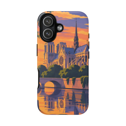 Notre Dame — Cathedral Twilight iPhone Tough Case