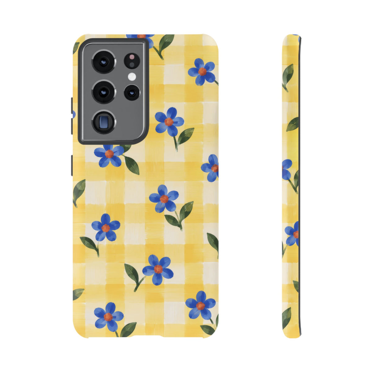 Buttercup Picnic Samsung Galaxy Tough Case | yellow gingham