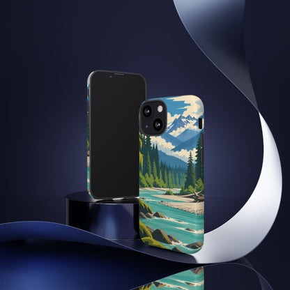Hoh Rain Forest — Rivergreen iPhone Tough Case