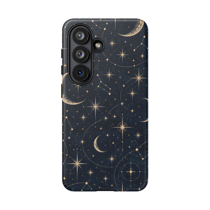 Celestial Moon Samsung Galaxy Tough Case | Nocturne Atlas