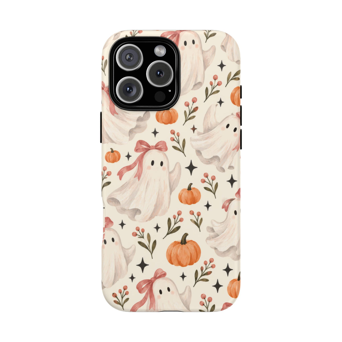 Blush Boo Social iPhone Tough Case | cute ghost