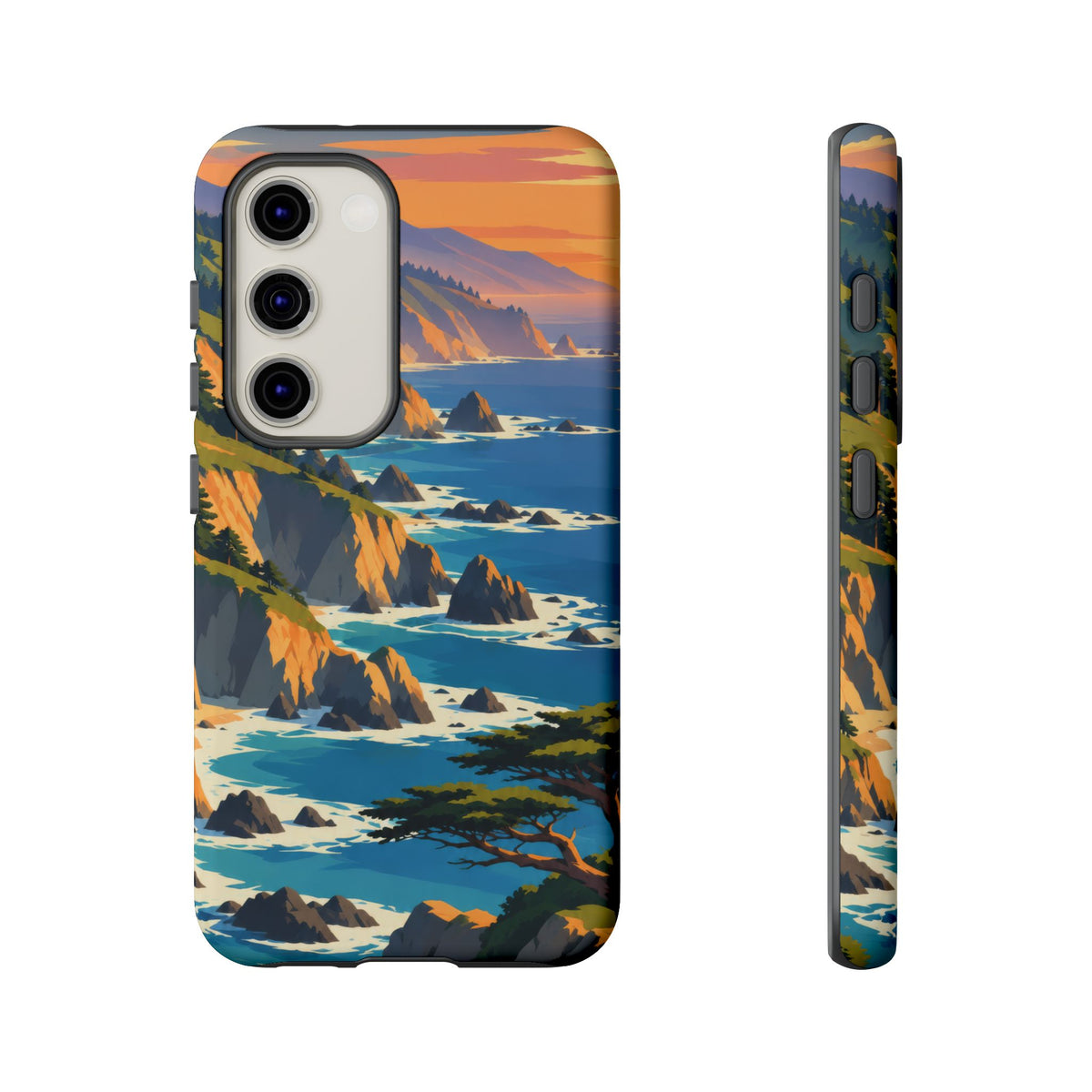 Big Sur — Cypress Coast Samsung Galaxy Tough Case