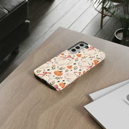 Blush Boo Social Samsung Galaxy Tough Case | cute ghost