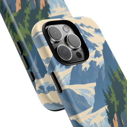 Glacier Bay — Fjord Silence iPhone Tough Case