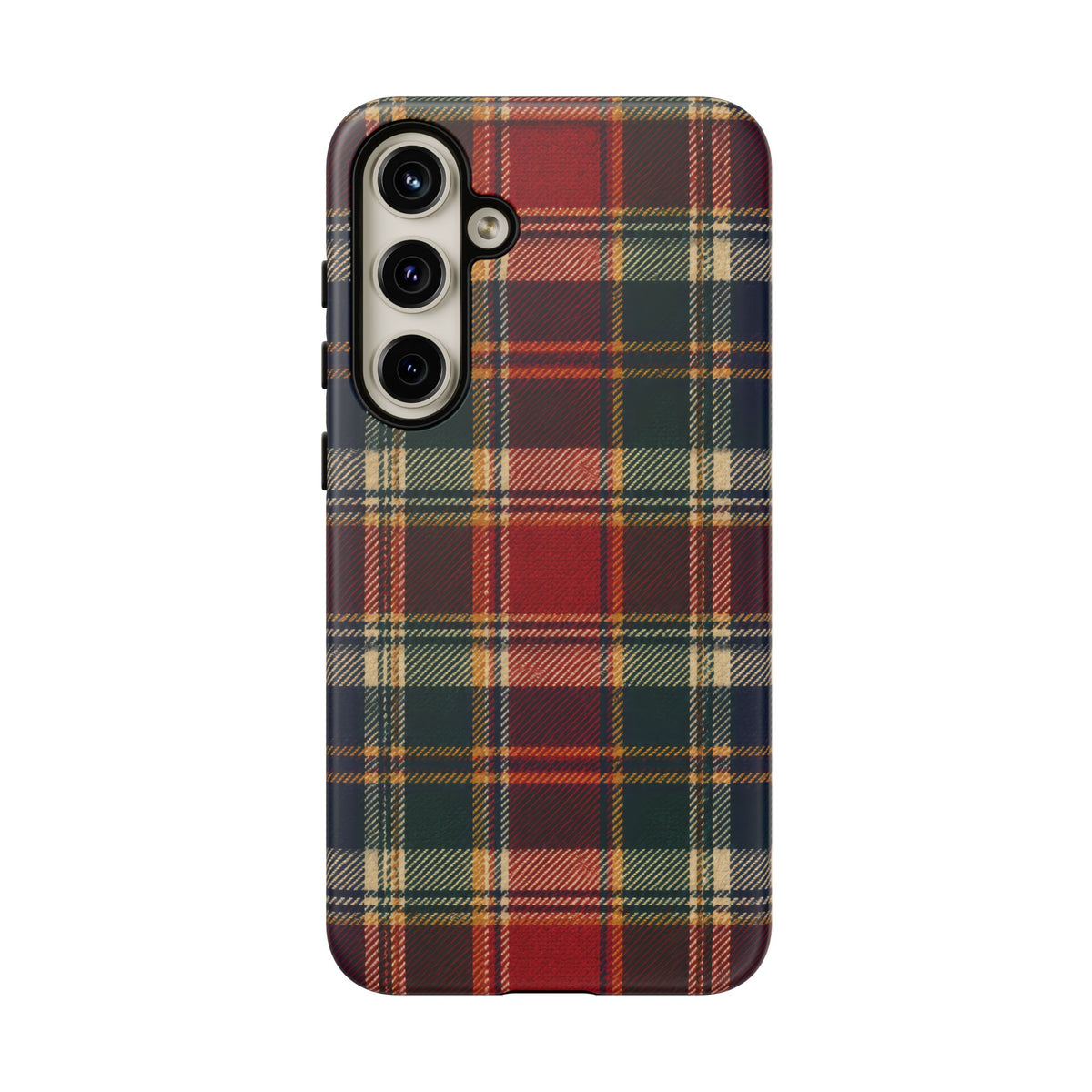 Highland Holiday Samsung Galaxy Tough Case | christmas plaid