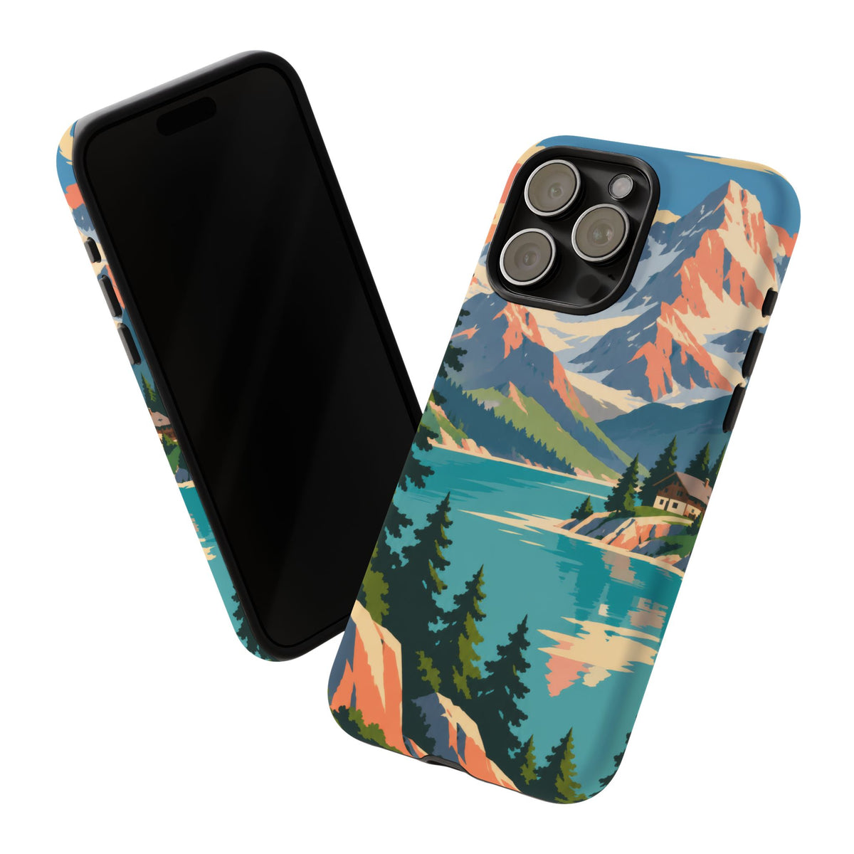 Switzerland — Alpine Lake iPhone Tough Case