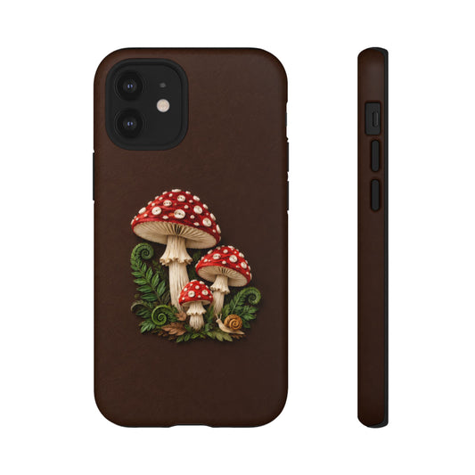 Scarlet Toadstool iPhone Tough Case | Mushrooms