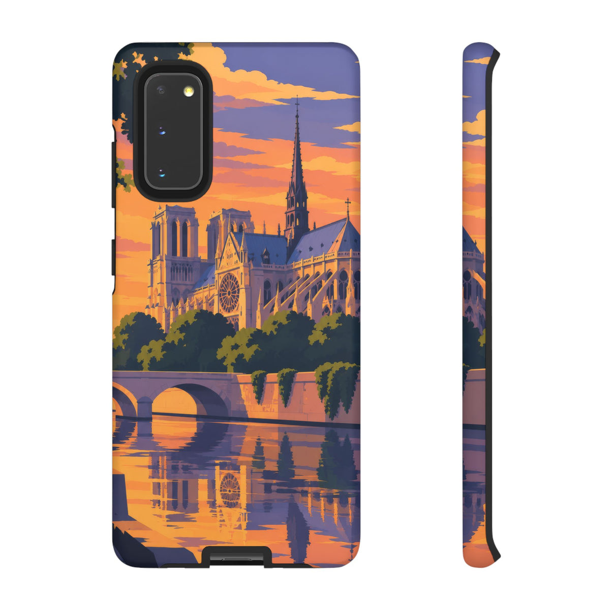 Notre Dame — Cathedral Twilight Samsung Galaxy Tough Case