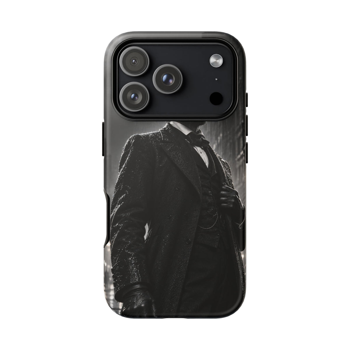 Abe after Midnight iPhone Tough Case | noir lincoln
