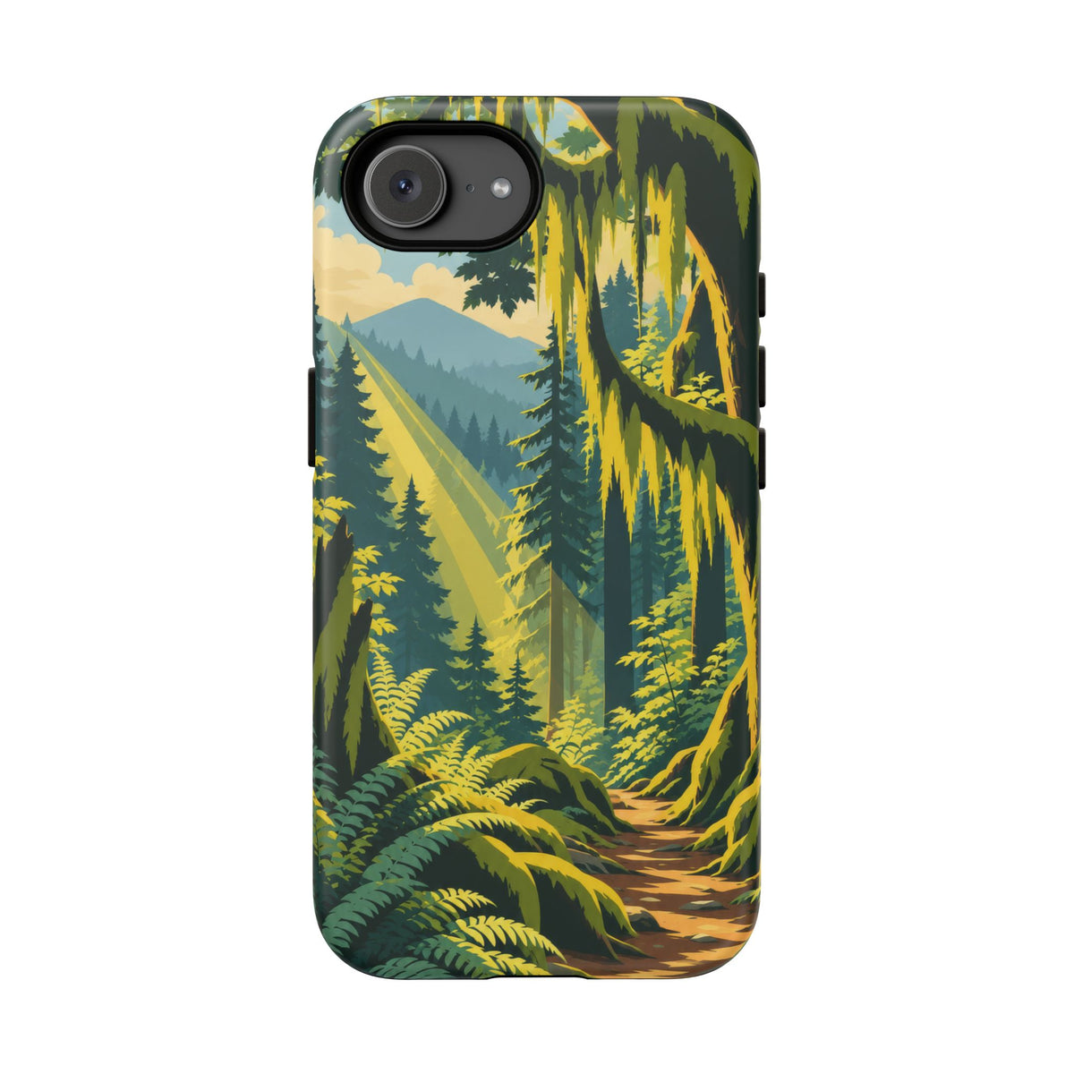 Hoh Rain Forest — Mosslight iPhone Tough Case