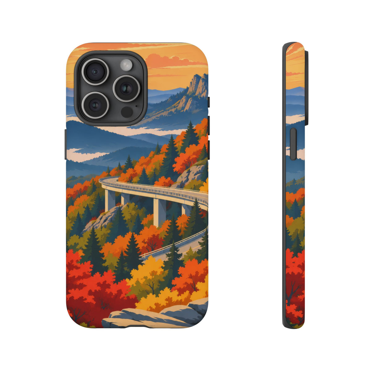 Blue Ridge Parkway — Viaduct Morning iPhone Tough Case