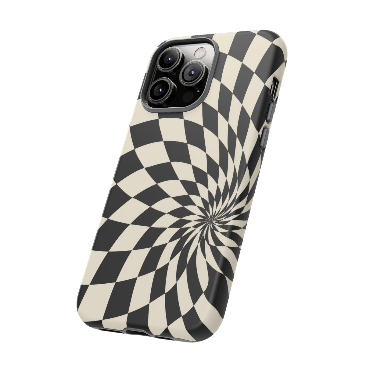 Twist Theory iPhone Tough Case | Optical Checkerboard