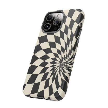 Twist Theory iPhone Tough Case | Optical Checkerboard