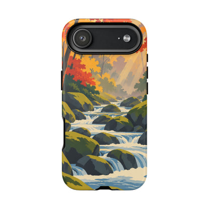 Great Smoky Mountains — Autumn Creek iPhone Tough Case