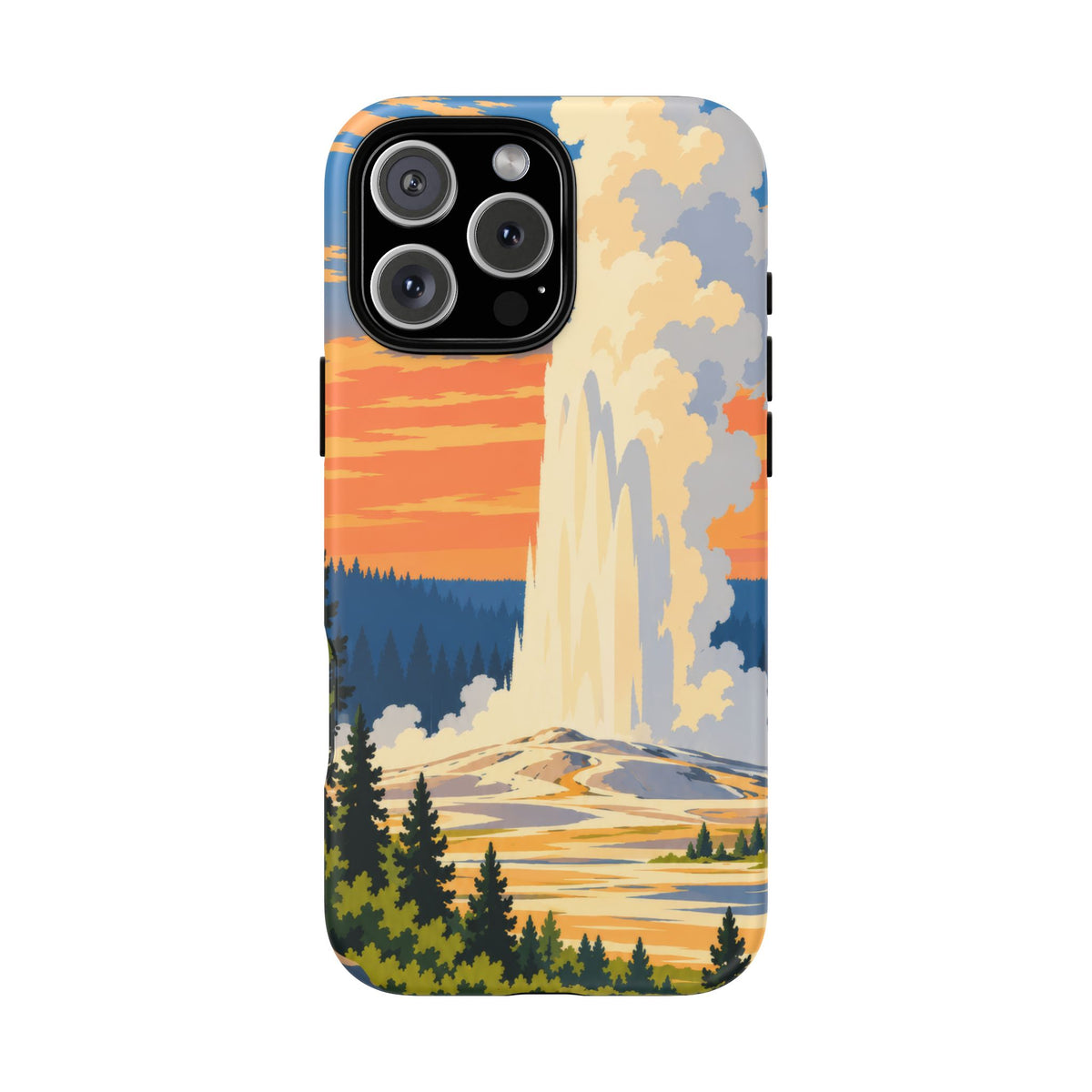 Yellowstone — Geyser Dawn iPhone Tough Case