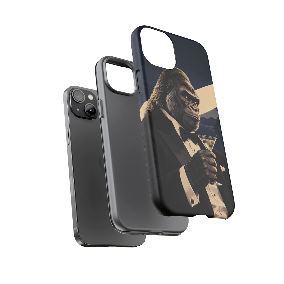 Tuxedo Gorilla iPhone Tough Case | License to Peel