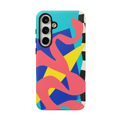 Cut Loose Samsung Galaxy Tough Case | Retro Abstract Art