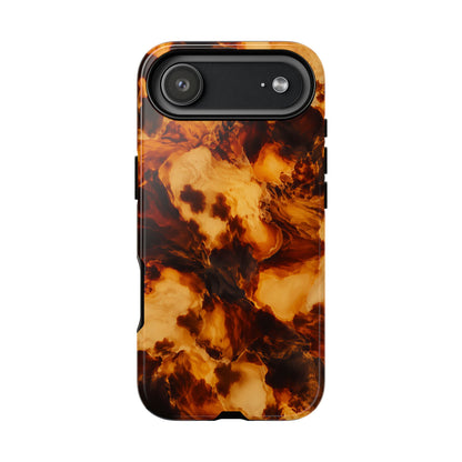 Amber Marble iPhone Tough Case | Amber Mosaic