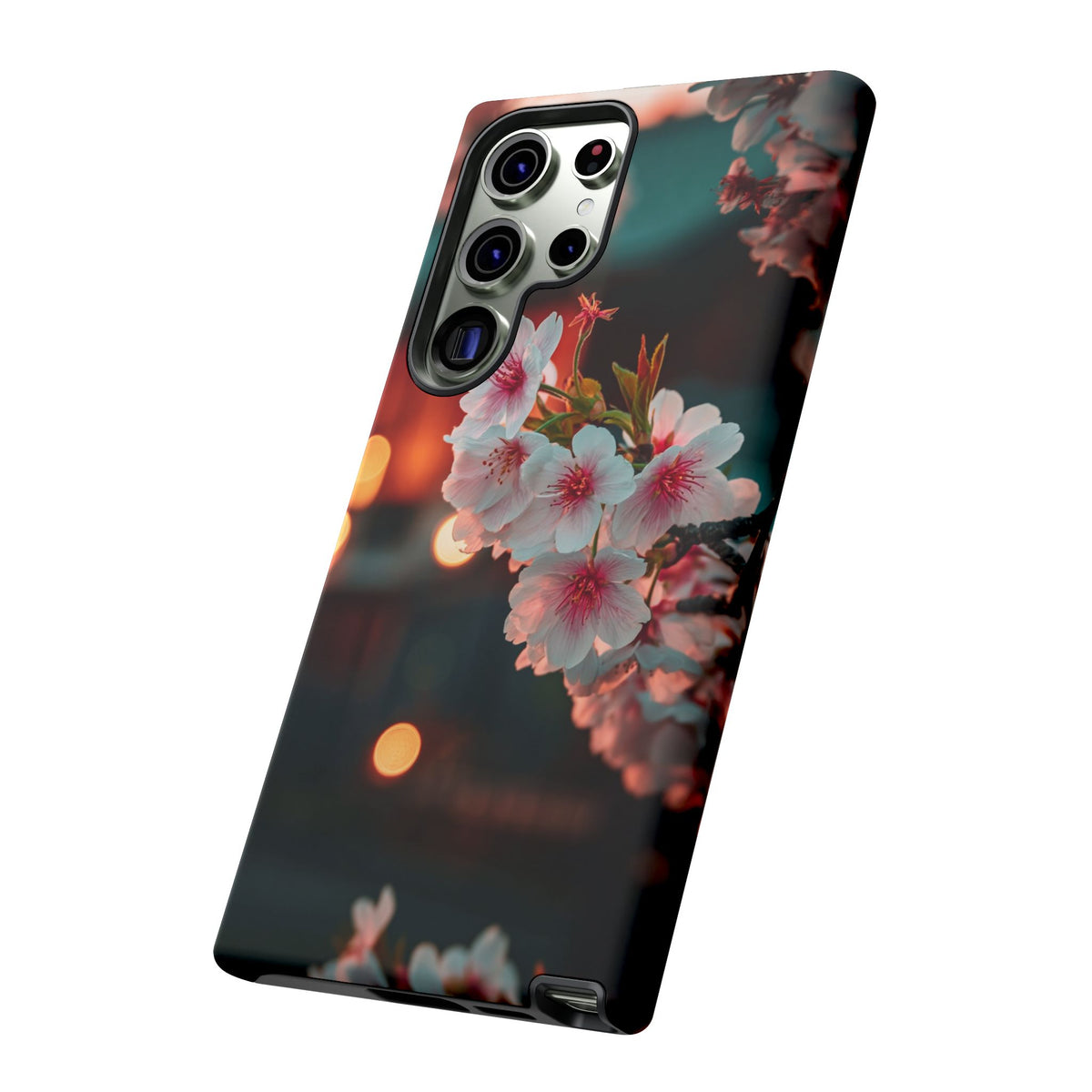 Kyoto Blossom Lanterns Samsung Galaxy Tough Phone Case