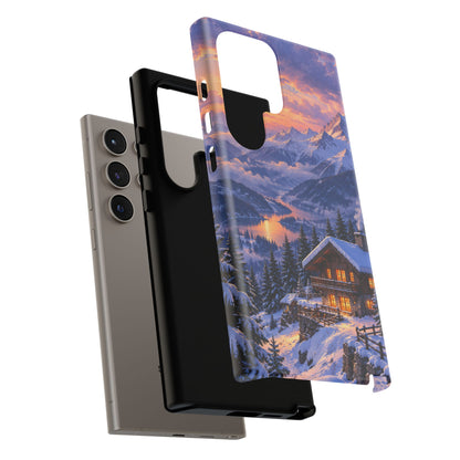 Alpine Hearth Samsung Galaxy Tough Case | winter cabin