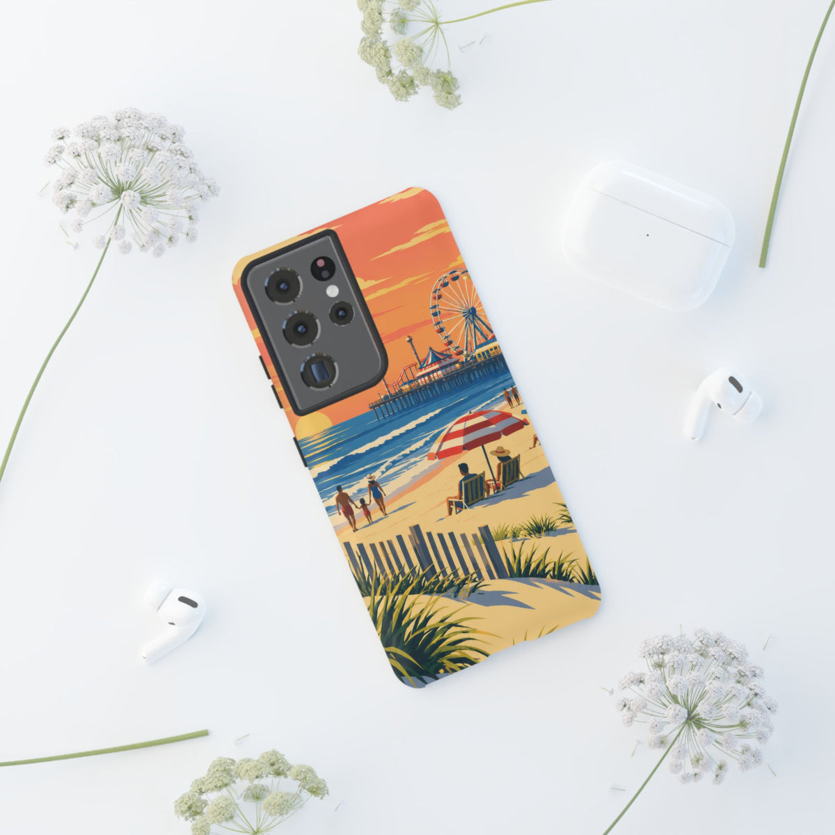 New Jersey Shore — Boardwalk Summer Samsung Galaxy Tough Case